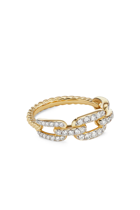 Stax Chain Link Diamond Ring